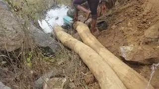 Dewatering Mega Mines: Taming the Flood with 82 HP Power-Packed Pumps in Action!