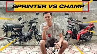 SUZUKI RC 100 SPRINTER LAWAN DENGAN YAMAHA CHAMP ALFA E STANDAR NO BORE UP KENCANG AYAM JAGO JADUL
