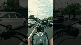 Denpasar Ride on Custom Bike 🏍️🌃 | Bali Capital Part 6 | 4K POV