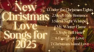 7 Original Christmas Love Songs 2025 | Romantic Holiday Compilation (Lyrics) 🎄❤️