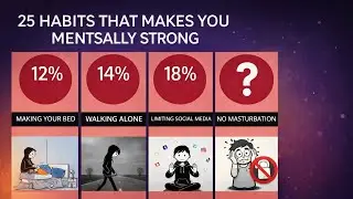 25 Habits That Makes You Mentally Strong | Think Sharper