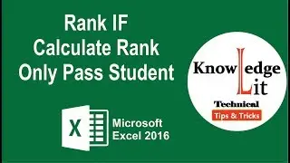 Rank Function ( Exclude Fail Student from Ranking)