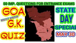 Goa GK quiz. Let's see how much you know about goa. Goa state day special TRY NOW......