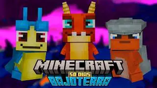 Sobreviv&iacute; 50 D&iacute;as en un Mundo de BAJOTERRA Minecraft | P2