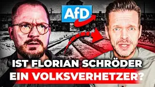 Ist Florian Schröder ein Volksverhetzer?