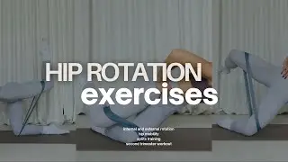 Second Trimester (Safe) Hip Mobility Training - Internal + External Rotation, Glutes & Hamstrings