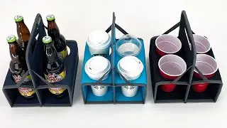 Reusable Drink Carriers make the coffee run easy.