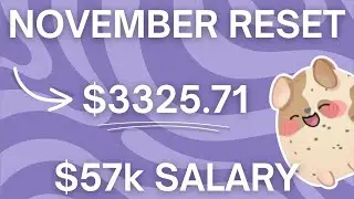 NOVEMBER FINANCIAL RESET ⭐ Travel, Unexpected Costs, & Goals