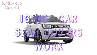 ❤️IGNIS CAR 🚗SEAT COVERS✳️💜 WORK💢💯