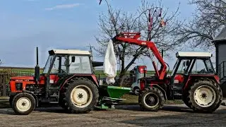 ||Rozsiewanie nawozu z nowym nabytkiem 2k20||Zetor 7211 na GPS'ie & Sipma Antek 610||Case96