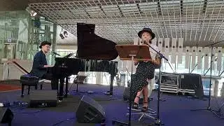 Someone to watch over me - Jordan Wei featuring Nyali @ Esplanade concourse Jazz in July 2022