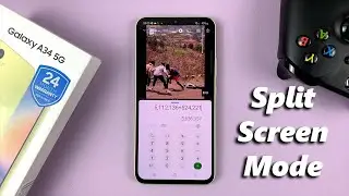 How To Use Split Screen Mode In Samsung Galaxy A34 5G