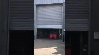 Industrial Roller Shutter🤩By London Roller Shutter #construction #rollershutter #property #viral