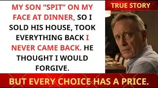 My Son Spat in My Face at Dinner &mdash; I Quietly Sold His House and Walked Away Forever