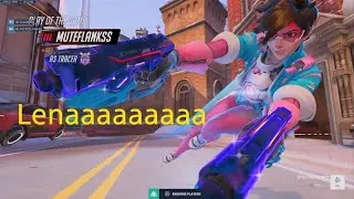 Tracer Doing What She Does Best in Overwatch 2 Season 18 Competitive