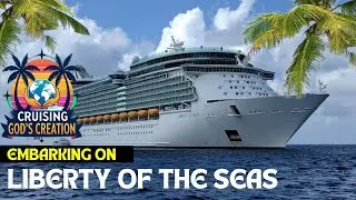 Embarking on Liberty of the Seas in Newark NJ - Bermuda cruise - Day 1 of 5