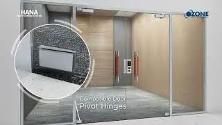 Hana Eazy 22 Double Swing Door  Ozone Hardware