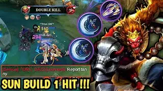 SUN BUILD 1 HIT!! ABNORMAL DAMAGE | Build Top 1 Global Sun - Mobile Legends ~ MLBB
