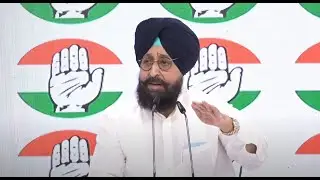 LIVE: Congress party briefing by Partap Bajwa at AICC headquarters