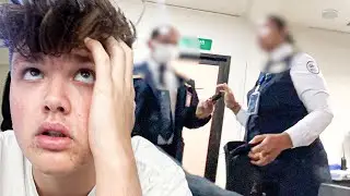 Von der Flughafen POLIZEI festgehalten! (die schlimmsten minuten)