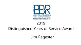 2019 Distinguished Years of Service Award - Jim Regester