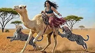 Prehistoric life:A tribal girl saved a camel's life .Nature's reward!