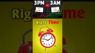 The Best Time To Upload YouTube Shorts!! #shorts #tech #coderushyt