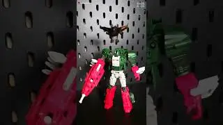 Headmaster Skullcruncher combining animation #ai #transformers #decepticons