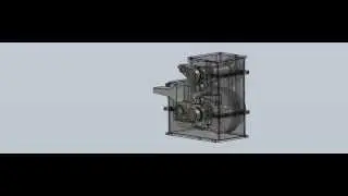 Flying shear for rebar rolling mill