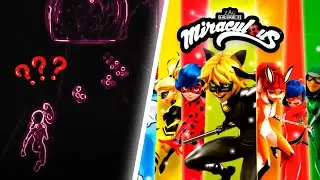 Miraculous Ladybug and Cat Noir 🐞 Ladybug Run in NEON lights Episode 20