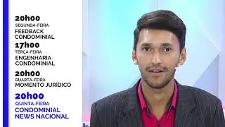 Confira a programa&ccedil;&atilde;o do Condominial News