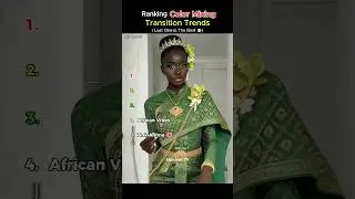 Ranking Color Mixing Transitions Trend 🌈️ |#shorts #viral #usa #trending #viralshorts