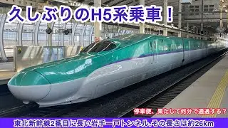 【3編成のみ】久しぶりのH5系はやぶさ21号で八戸へ！