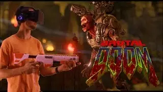 Brutal Doom Virtual Reality Full 360 Degrees Standing Top Shot Elite