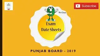 9th Date Sheet 2019 all punjab board by Mashwara Muft