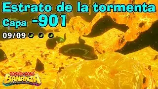 Todos los SECRETOS BANANAS Y F&Oacute;SILES Estrato de la Tormenta capa -901 DONKEY KONG BANANZA