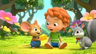Little Mouse Chased the Dancing Cheese | Nursery Rhymes for Kids & Baby Songs
