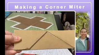 Bookcloth Corner Miter