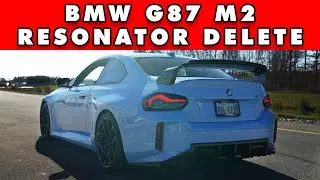 BMW G87 M2 Center Resonator Delete/X-Pipe Kit | ECS Product Highlight
