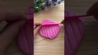 DIY how to make polymer clay waffle #shorts