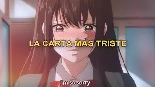LA CARTA MAS TRISTE🥺💔 - (Rap Romántico 2020) - Xion MC ft. Zckrap