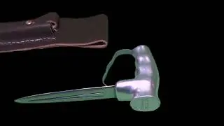WWI Robbins of Dudley Push Dagger