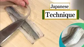 How to fillet a fish for Sushi - Japanese technique | &ldquo;Harabiraki&rdquo;