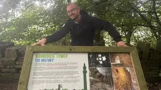 The Yorkshire Stone Dresser goes to Wainhouse Tower Halifax - The Tower of Spite