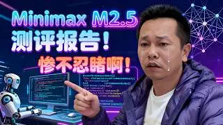Minimax M2 5 测评报告！惨不忍睹啊！#ai #minimax