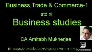 Business studies Chapter-1 for Std 11 /What is business and what are it's features