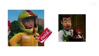 Ellie Philips Drinks Cola But Mike said:💀 #firemansam #firemansamseason13