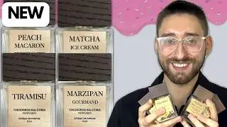 Обзор персикового макарона Теодороса Калотиниса, мороженого матча, тирамису и марципана для гурманов