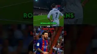 Ronaldo Fans Vs Messi Fans In Football 😎🔥