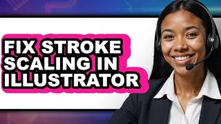 How to Fix Stroke Scaling in Illustrator (easy Method)